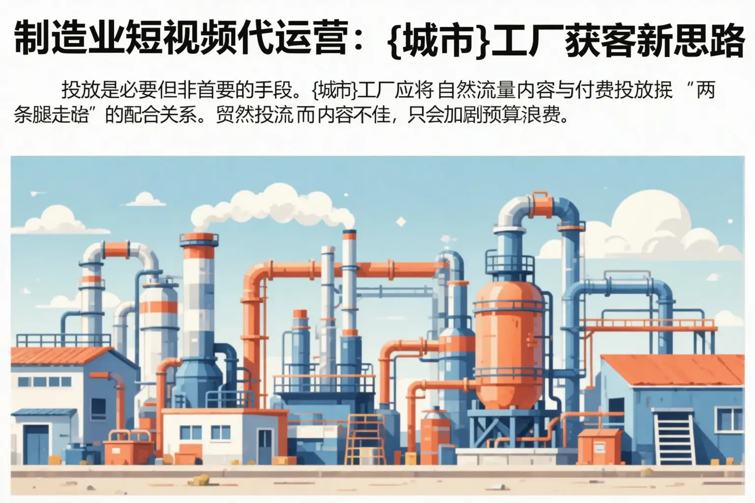 制造业短视频代运营：措美工厂获客新思路